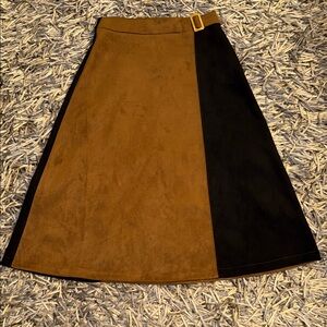 Marc NY Faux Suede Skirt